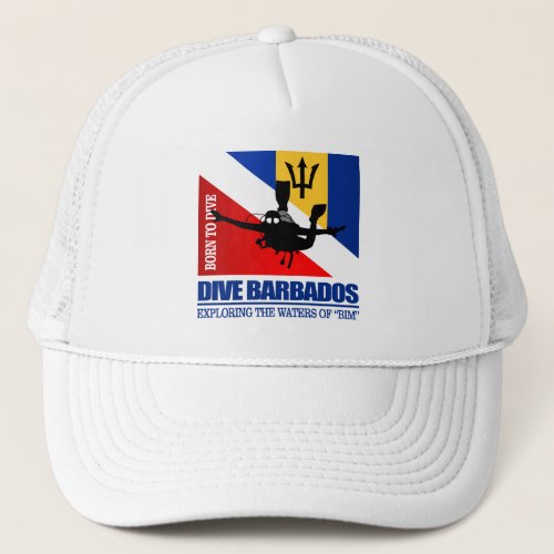 Dive Barbados DF2 Trucker Hat