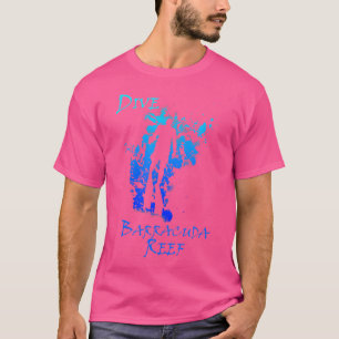 Dive Barracuda Reef Florida Vacation Diving T-Shirt