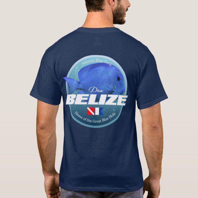 Dive Belize (DD2)2 T-Shirt (Back)
