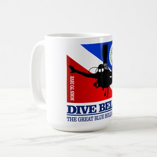 Dive Belize DF2 Coffee Mug