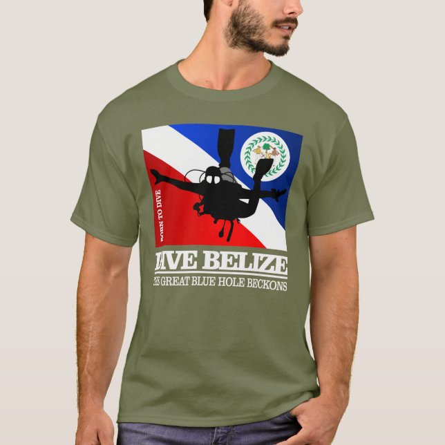 Dive Belize DF2 T-Shirt (Front)