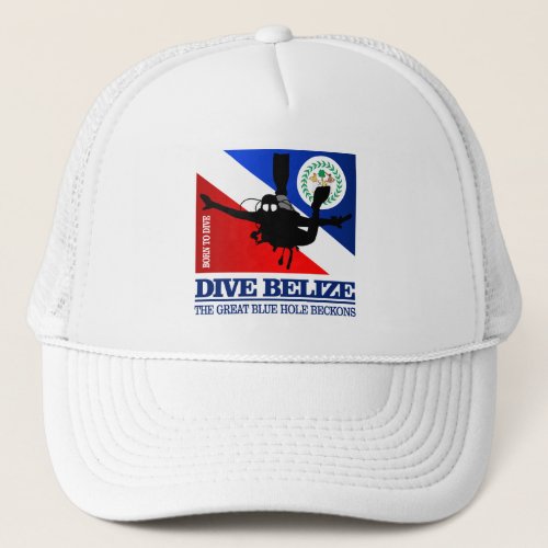 Dive Belize DF2 Trucker Hat