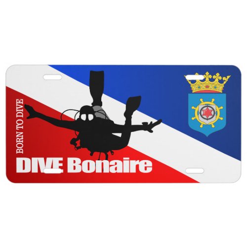 Dive Bonaire DF2 License Plate