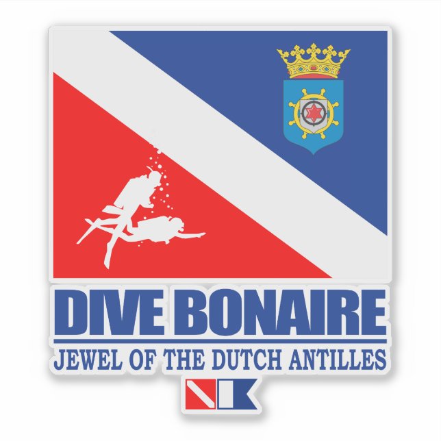 Dive Bonaire Sticker (Front)