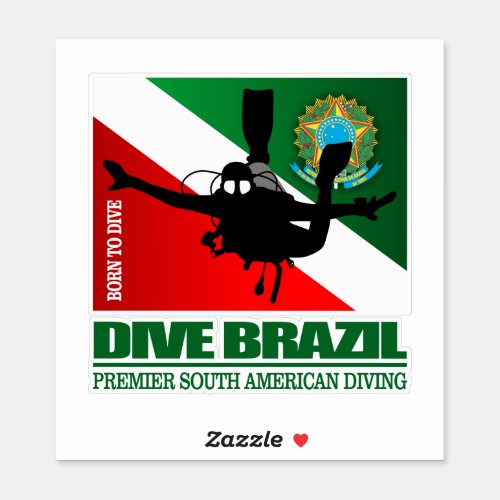 Dive Brazil DF2 Sticker