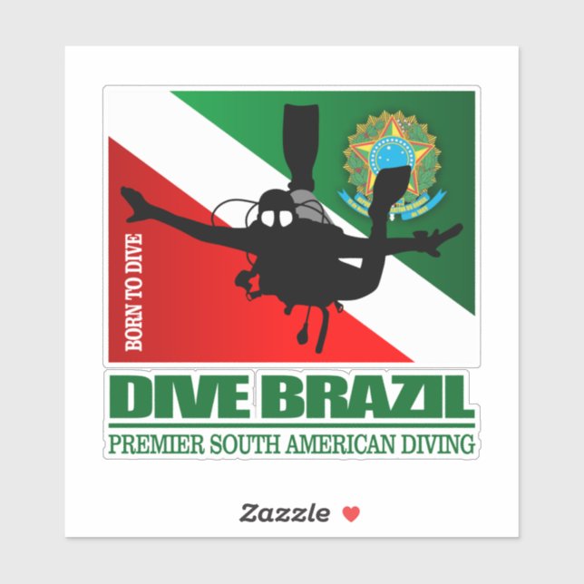 Dive Brazil DF2 Sticker (Sheet)
