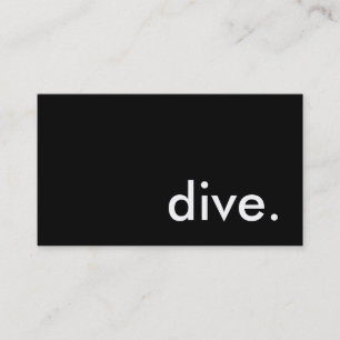 dive. business card