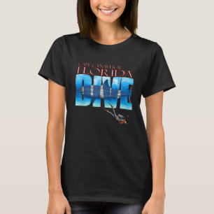 DIVE Cape Canaveral SCUBA Diving Snorkeling T-Shirt