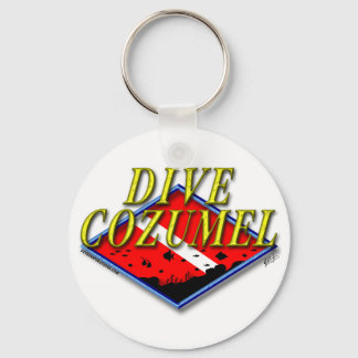 Dive Cozumel Keychain