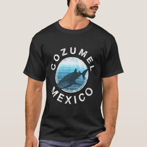 Dive Cozumel Mexico Diving Whale Shark T_Shirt