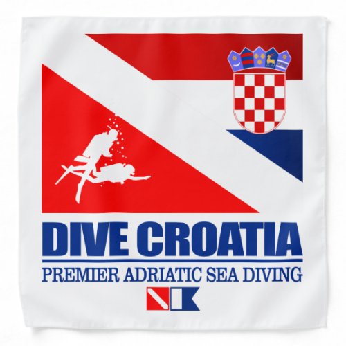 Dive Croatia sq Bandana