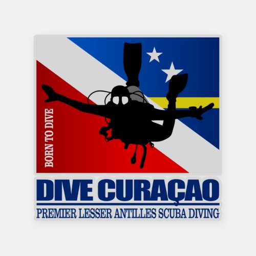 Dive Curacao DF2 Sticker
