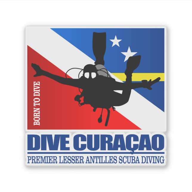 Dive Curacao DF2 Sticker (Front)
