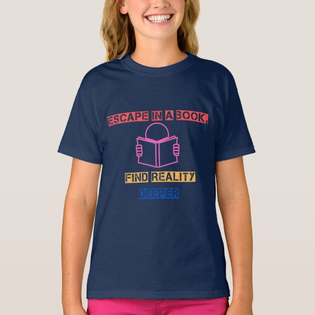 Dive Deep, Rise Transformed T-Shirt (Front)