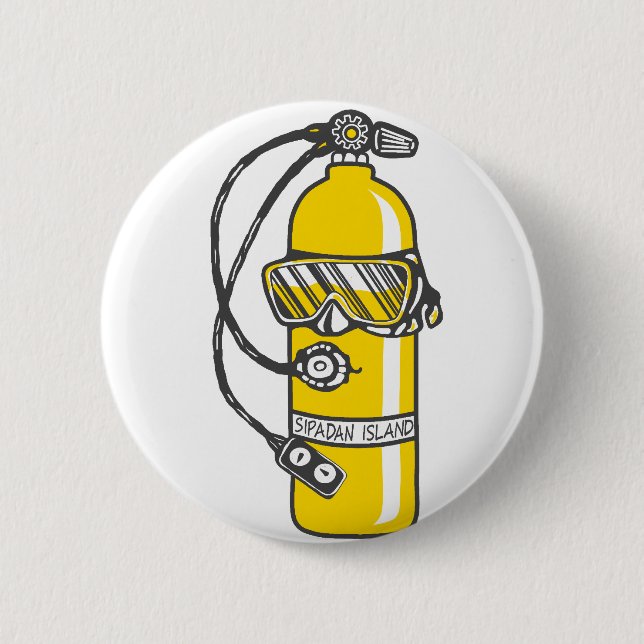 Dive Dive Dive Button (Front)