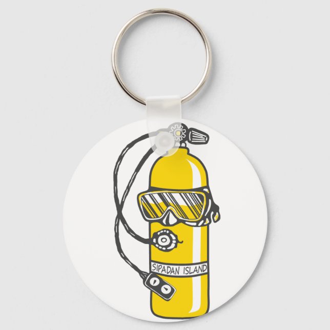 Dive Dive Dive Keychain (Front)