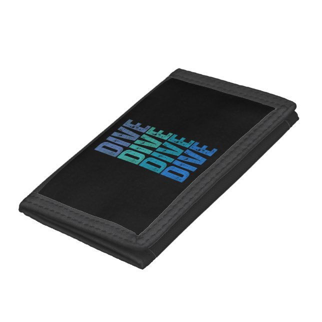DIVE DIVE TRIFOLD WALLET (Bottom)