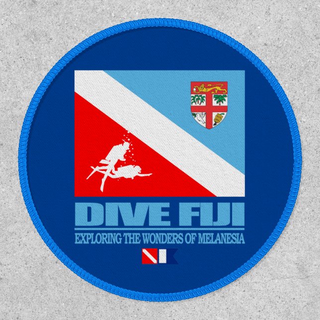 Dive Fiji Apparel Patch (Front)