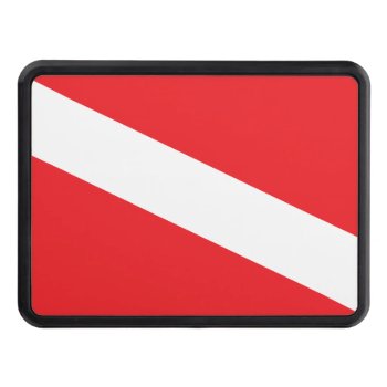Dive Flag Hitch Cover by RelevantTees at Zazzle