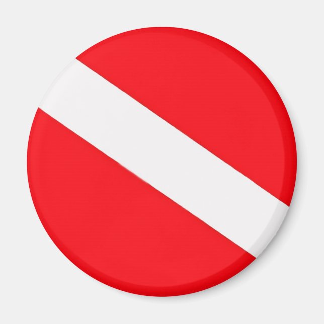 Dive Flag Magnet (Front)