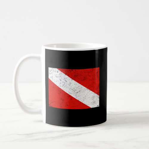 Dive Flag Scuba Diving Coffee Mug