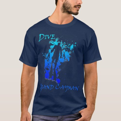Dive Grand Cayman West Indies Vacation Diving  T_Shirt