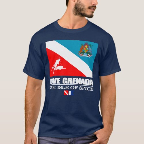 Dive Grenada sq T_Shirt