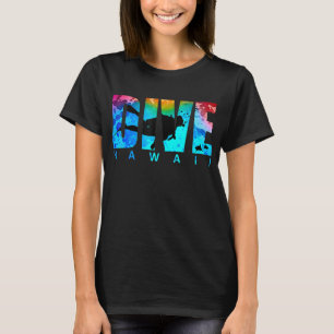Dive Hawaii with scuba diver & sharks graphics in  T-Shirt