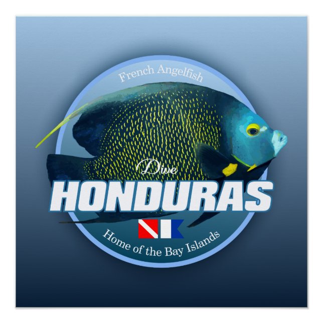 Dive Honduras (DD2) Poster (Front)