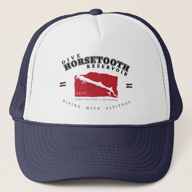 Dive Horsetooth Reservoir Hat (Front)