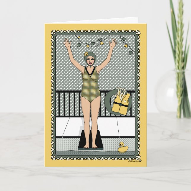 Dive In_C_Greeting Card (Front)