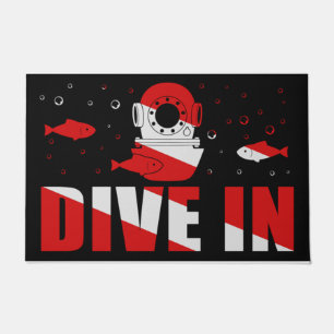 Dive In Doormat, Cool Diving Doormat