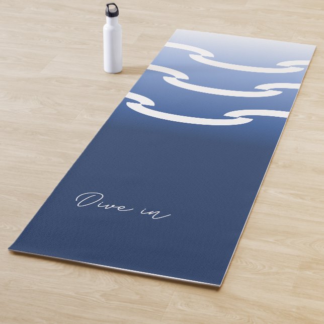 "Dive in" Yoga Mat (In Situ)
