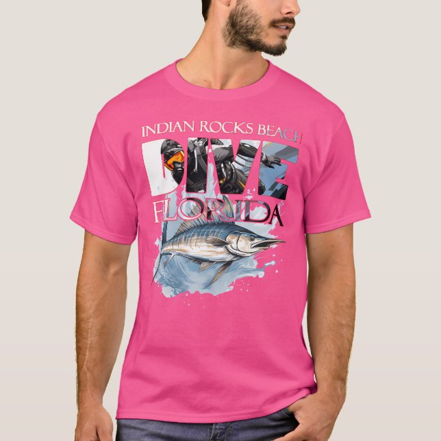 Dive Indian Rocks Beach Florida Scuba Diving Snork T-Shirt (Front)