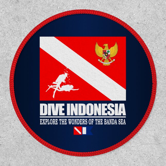 Dive Indonesia Apparel Patch (Front)