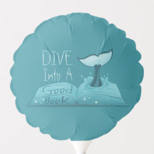 Dive into a Good Book Balloon