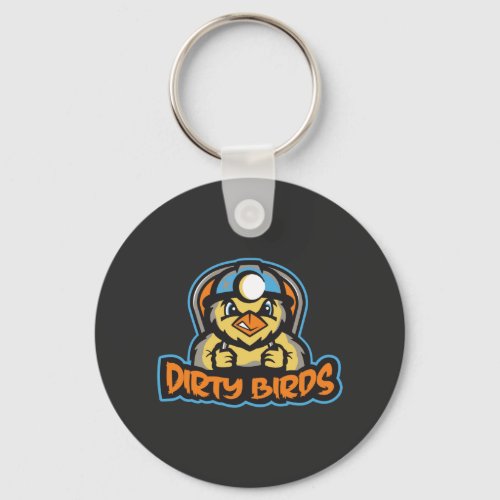 Dive into Adventure with Dirty Bird  Keychain
