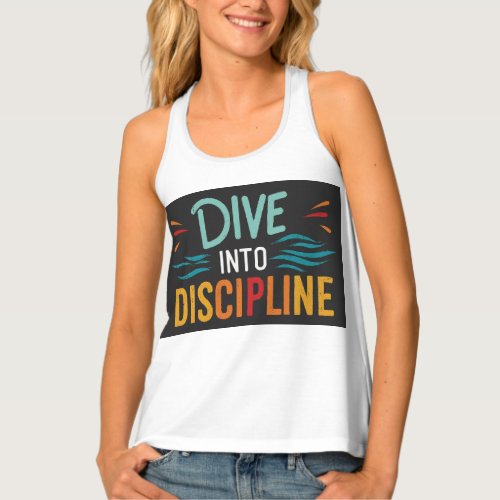 Dive into Discipline Tank Top