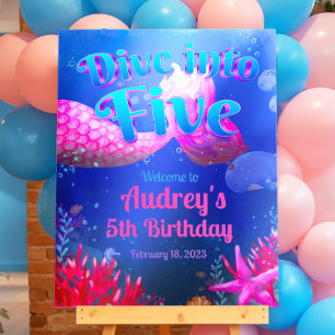 Dive into Five - Welcome Sign