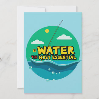 Dive into Our Big Day Invitation