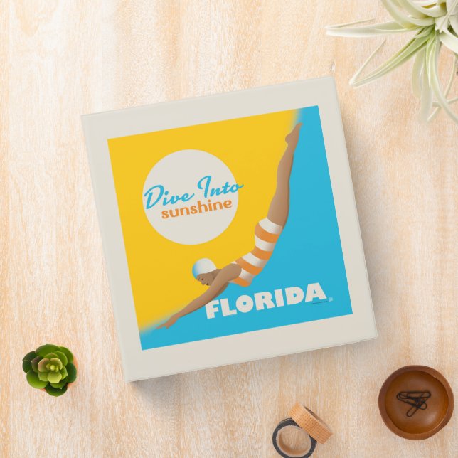 Dive Into Sunshine | Florida 3 Ring Binder (In Situ)