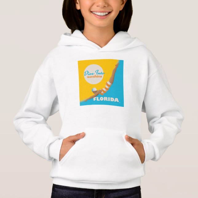 Dive Into Sunshine | Florida Hoodie (Front)