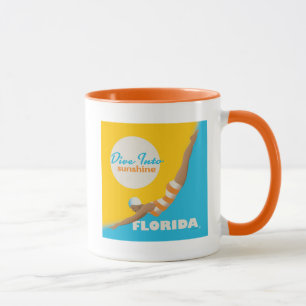 Dive Into Sunshine Florida Mug