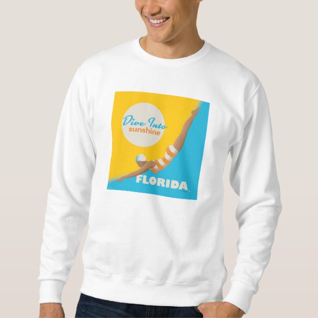 Dive Into Sunshine | Florida Sweatshirt (Front)