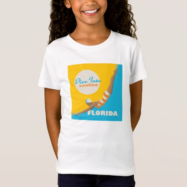 Dive Into Sunshine | Florida T-Shirt (Front)