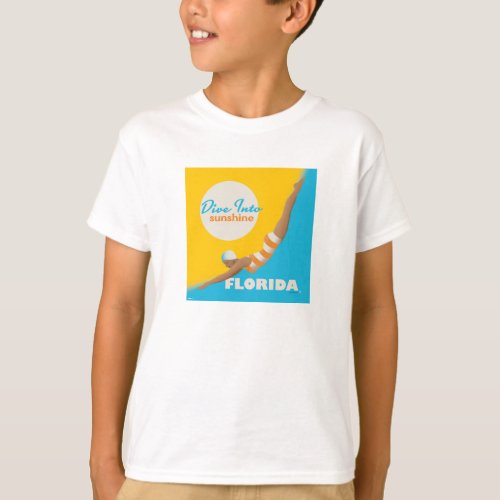 Dive Into Sunshine  Florida T_Shirt