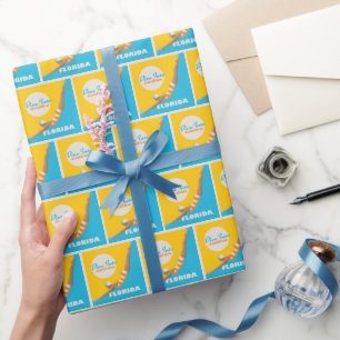 Dive Into Sunshine Florida Wrapping Paper