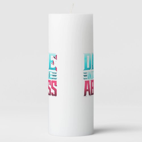 Dive into the Abyss Pillar Candle
