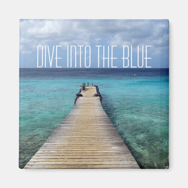 Dive into the Blue Magnet (Front)