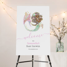Dive into the Magic of a Mermaid Baby Shower!